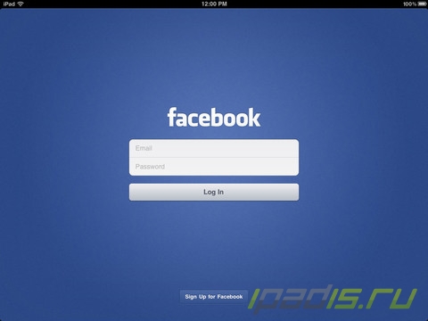 Facebook  iPad   