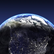 Living Earth HD – погода, глобус и будильник