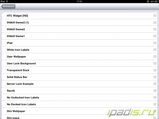 Winterboard - темы для iPad существуют!
