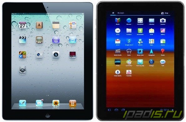 Galaxy Tab 10.1   iPad  