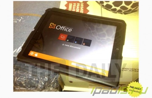MS Office на iPad совсем скоро