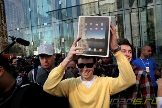 Долгожданный iPad приходит в Россию