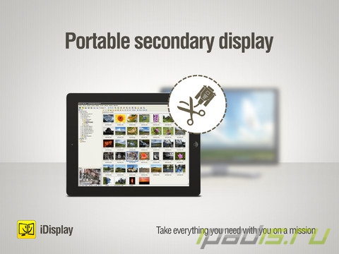 iDisplay - превращаем iPad в дисплей от ПК