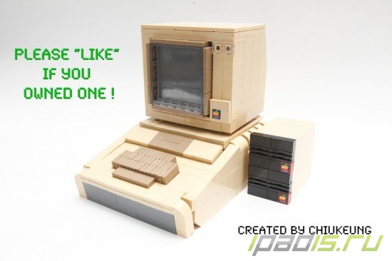 Житель Гонконга собрал из LEGO Apple II