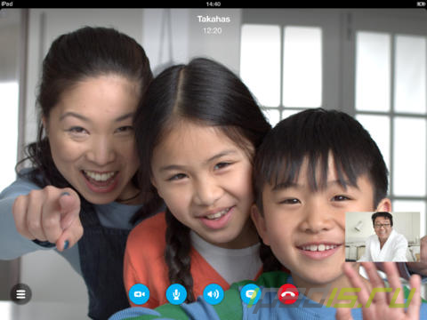 Skype обновился с поддержкой HD-видео для iPad 4
