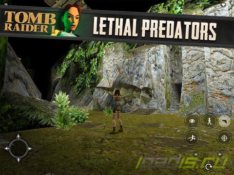 Оригинальная Tomb Raider представлена в App Store