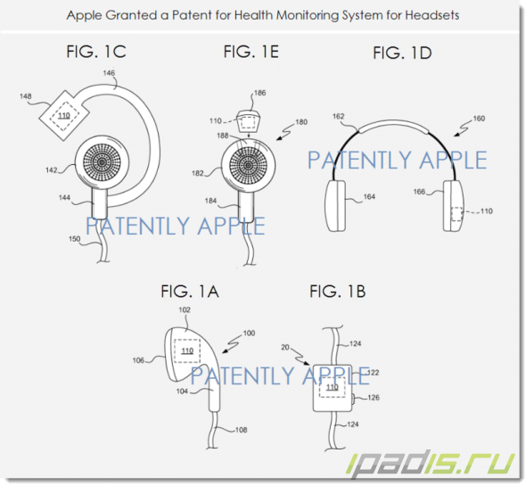 Apple запатентовала наушники с биометрией