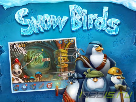 Аналог Lemmings - бесплатная Snow Birds доступна для iPad