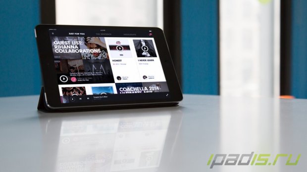 Приложение Beats Music пришло на iPad
