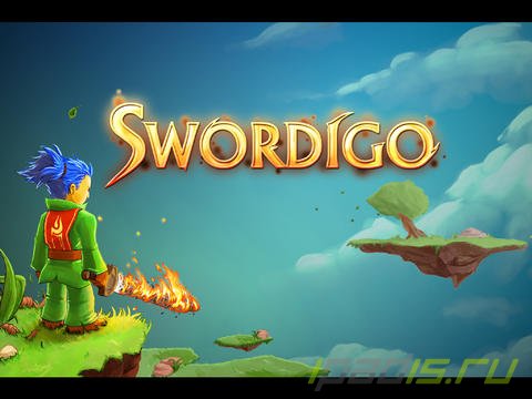 Приложение дня - платформер Swordigo