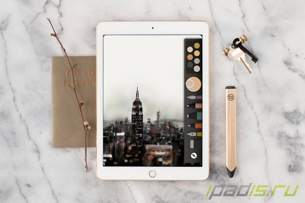 FiftyThree представила золотой стилус для iPad