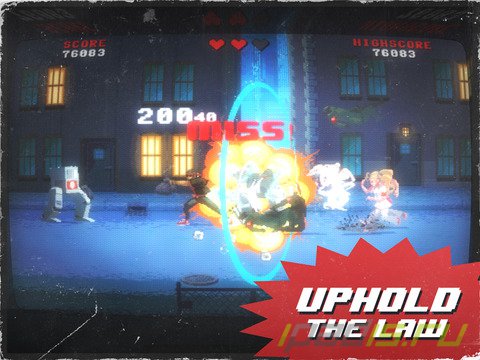 Kung Fury Game - нашумевший боевик уже на iOS и для Android