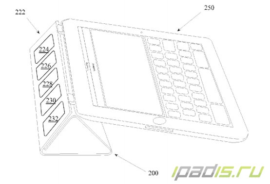 Apple патентует новый чехол для iPad