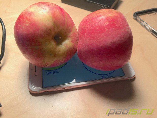 iPhone 6S для взвешивания...фруктов