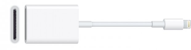 Apple представила фирменный кардридер для iPad Pro
