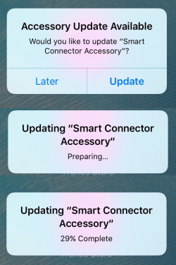 iPad Pro на iOS 9.3 научился обновлять прошивку аксессуаров