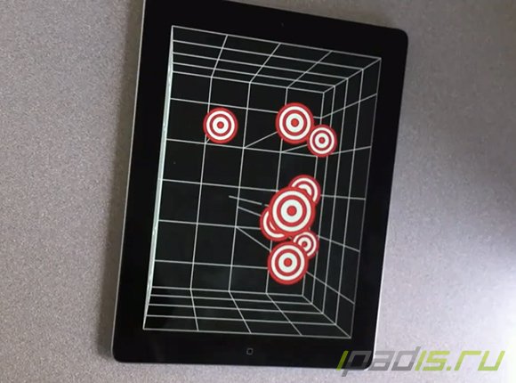iPad 2 с трёхмерным дисплеем
