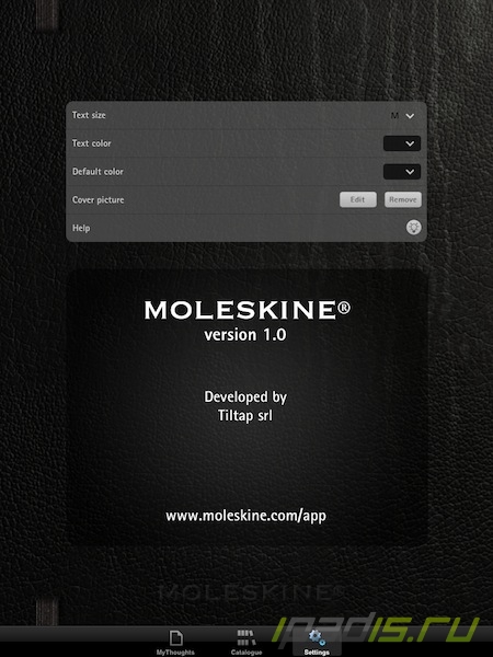    Moleskine  iPad