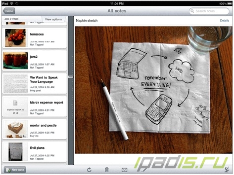 iOS   Evernote  