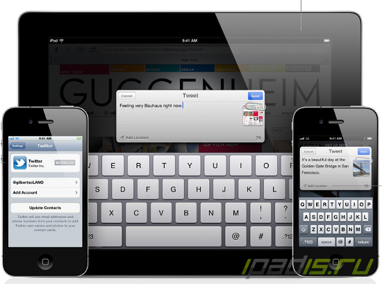    Twitter  iOS 5