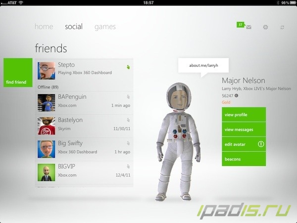 Xbox Live скоро будет доступен на iOS