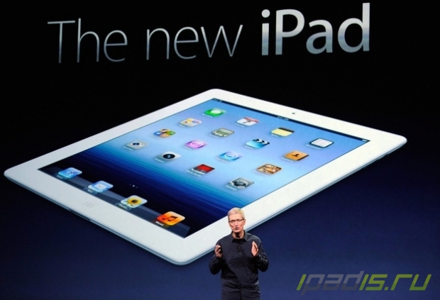 Почему просто “new iPad”