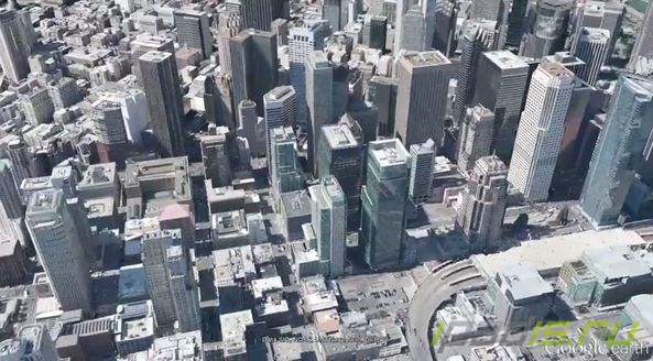Обновленный Google Earth поддерживает 3D-карты
