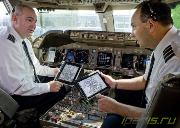 American Airlines получила разрешение на использование iPad в небе