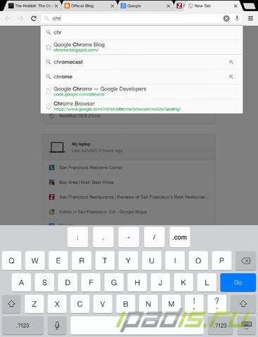 Google представила Chrome 33 для iOS
