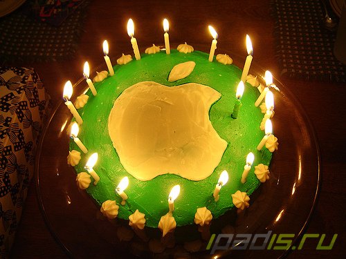 Apple отпраздновала 38-летие