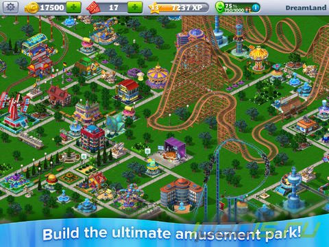 RollerCoaster Tycoon 4 Mobile пришла на iOS