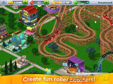 RollerCoaster Tycoon 4 Mobile пришла на iOS