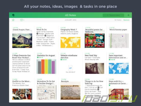 Evernote    iPhone  iPad