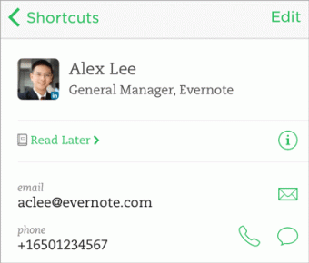 Evernote    iPhone  iPad