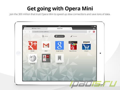 , Opera Mini 8  iPhone  iPad 