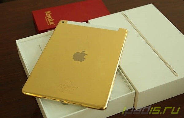 Karalux представила золотой iPad Air 2