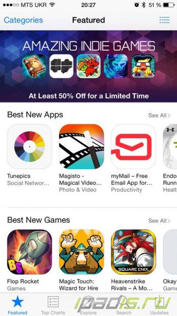 В App Store появился новый раздел