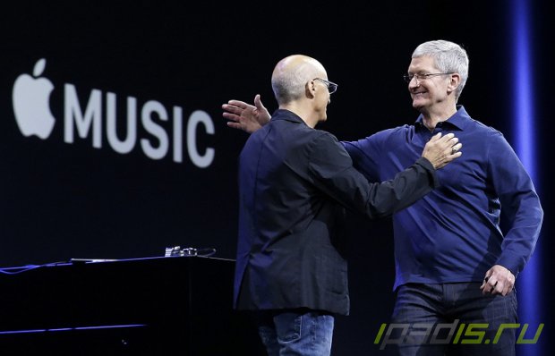 Новый сервис AppleMusic будет запущен 30 июня
