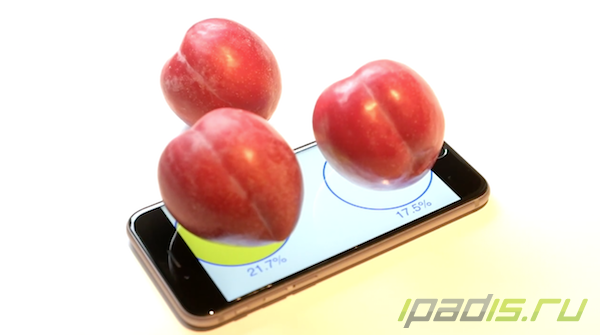 iPhone 6S для взвешивания...фруктов