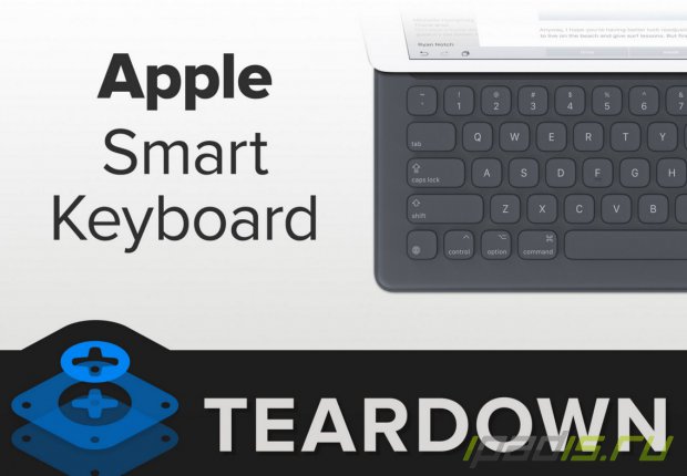 Apple Smart Keyboard признана абсолютно неремонтопригодной