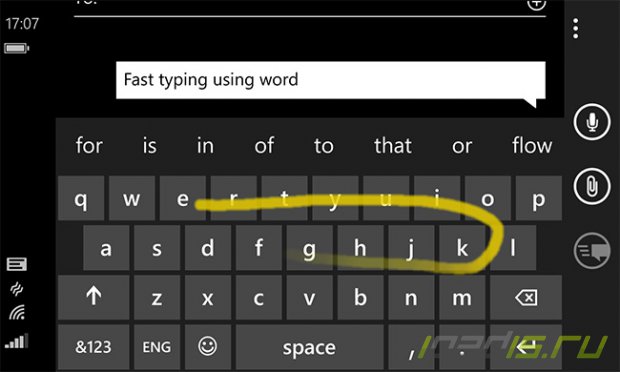 Microsoft адаптирует клавиатуру Word Flow под iOS